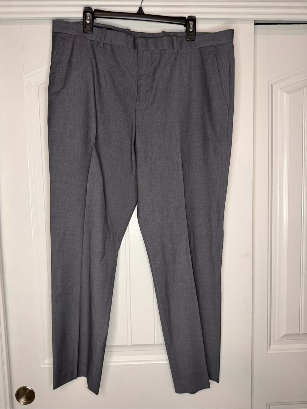 Perry Ellis Light Gray Dress Pants - Flat Front
